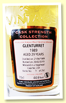Glenturret 29 yo 1989/2019 (44.6%, Signatory Cask Strength Collection, cask #234, hogshead, 250 bottles) Glenturret 29 yo 1989/2019 (44.6%, Signatory Cask Strength Collection, cask #234, hogshead, 250 bottles)