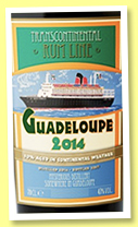 Guadeloupe 2014 (43%, Transcontinental Rum Line, +/-2018)