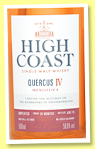 High Coast ‘Quercus IV Mongolica’ (50.8%, OB, Sweden, 2019) High Coast ‘Quercus IV Mongolica’ (50.8%, OB, Sweden, 2019)