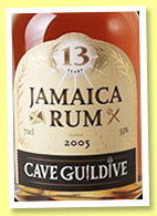 Jamaica Rum 13 yo 2005/2018 (53%, Cave Guildive, 248 bottles)