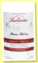 La Favorite 2016 ‘Rivière Bel’Air’ (53%, OB, Martinique, agricole) La Favorite 2016 ‘Rivière Bel’Air’ (53%, OB, Martinique, agricole)