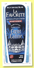 La Favorite ‘Coeur de Canne’ (50%, OB, Martinique, agricole, +/-2018) La Favorite ‘Coeur de Canne’ (50%, OB, Martinique, agricole, +/-2018)