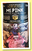 McPink (43.5%, House of McCallum, blend, 2018) 