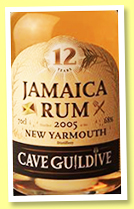New Yarmouth 12 yo 2005/2017 (68%, Cave Guildive, Jamaica, bourbon, 223 bottles)