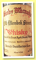 Sandy Macnab 5 yo (43%, OB, blend, +/-1970) 