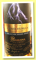 Savanna 14 yo 2004/2019 ‘Thunderstruck’ (65.1%, OB, La Réunion, Grand Arôme, cask #276, 681 bottles) Savanna 14 yo 2004/2019 ‘Thunderstruck’ (65.1%, OB, La Réunion, Grand Arôme, cask #276, 681 bottles)