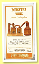 Worthy Park ‘Forsyths White’ (57%, Habitation Velier, Jamaica, 2017)