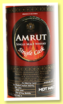 Amrut 2011/2016 (56.5%, OB, India, for Hot Malt Taiwan, PX, cask #4122, 624 bottles)