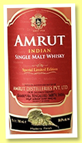 Amrut ‘Madeira Finish’ (50%, OB, India, 2018) 