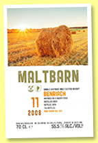 Benriach 11 yo 2008/2019 (55.5%, Maltbarn, sherry, 156 bottles) Benriach 11 yo 2008/2019 (55.5%, Maltbarn, sherry, 156 bottles)