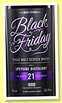 Black Friday 21 yo ‘2019 Edition’ (53.1%, The Whisky Exchange, 1800 bottles) Black Friday 21 yo ‘2019 Edition’ (53.1%, The Whisky Exchange, 1800 bottles)