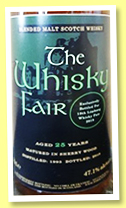 Blended Malt 25 yo 1993/2018 (47.1%, The Whisky Fair, sherry wood)