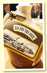 Bowmore 1955/1974 ‘For 12th September 1974’ (unknown ABV, OB, ceramic half flagon) Bowmore 1955/1974 ‘For 12th September 1974’ (unknown ABV, OB, ceramic half flagon)