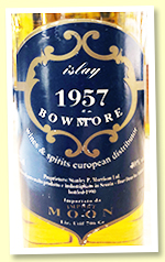 Bowmore 1957/1990 (40%, Moon Import, 120 bottles) Bowmore 1957/1990 (40%, Moon Import, 120 bottles)