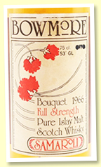 Bowmore 1966/1984 (53%, Samaroli ‘Bouquet’, 720 bottles) Bowmore 1966/1984 (53%, Samaroli ‘Bouquet’, 720 bottles)
