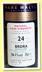 Brora 24 yo 1977/2001 (56.1%, OB, Rare Malts) Brora 24 yo 1977/2001 (56.1%, OB, Rare Malts)
