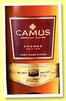 Camus ‘Port Cask Finish’ (43.2%, OB, batch #VSFP2785, 2019) Camus ‘Port Cask Finish’ (43.2%, OB, batch #VSFP2785, 2019)