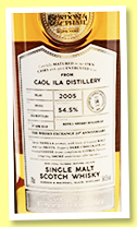 Caol Ila 14 yo 2005/2019 (54.5%, Gordon & MacPhail, Connoisseurs Choice for 20yh Anniversary of The Whisky Exchange, refill sherry hogshead, cask #19/51, 142 bottles)