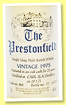 Caol Ila 25 yo 1975/2000 (46%, The Prestonfield, cask #466, 320 bottles)