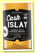 Cask Islay (46%, A.D. Rattray, bourbon casks, +/-2018) Cask Islay (46%, A.D. Rattray, bourbon casks, +/-2018)
