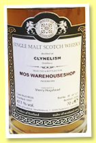 Clynelish 1997/2018 (47.1%, Malts of Scotland, for MoS Warehouse Shop, cask #MoS18026, sherry hogshead, 127 bottles)
