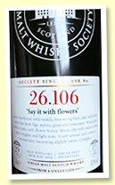 Clynelish 29 yo 1984/2014 (58.0%, SMWS 26.106 ‘Say it with flowers’, refill ex-sherry butt, 586 bottles)