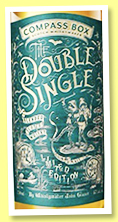 Double Single (46%, Compass Box, blend, bourbon, 5,838 bottles, +/-2017)