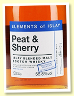 Elements Of Islay Peat & Sherry (56.8%, Elixir Distillers for The Whisky Exchange 20th Anniversary, sherry butt, 402 bottles) 