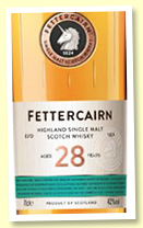 Fettercairn 28 yo (42%, OB, 2018) Fettercairn 28 yo (42%, OB, 2018)