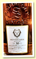 Fettercairn 30 yo 1988/2019 (56.9%, Signatory for C. Dully, cask #2007, hogshead, 219 bottles) Fettercairn 30 yo 1988/2019 (56.9%, Signatory for C. Dully, cask #2007, hogshead, 219 bottles)