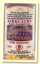 Flower Of Scotland (40%, blended malt bottled 1998 for the 125th anniversary of Kirkcaldy football club) Flower Of Scotland (40%, blended malt bottled 1998 for the 125th anniversary of Kirkcaldy football club)
