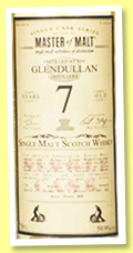 Glendullan 7 yo 2010/2018 (59.9%, Master of Malt, bourbon, cask #10161) Glendullan 7 yo 2010/2018 (59.9%, Master of Malt, bourbon, cask #10161)