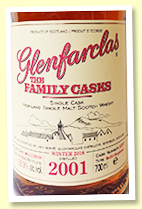 Glenfarclas 2001/2018 Family Casks (56.9%, OB, #3297, refill hogshead, 284 bottles)