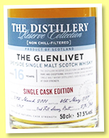 Glenlivet 16 yo 2001/2017 (57.5%, OB, Distillery Reserve Collection, second fill sherry butt, cask #6060, 768 bottles) Glenlivet 16 yo 2001/2017 (57.5%, OB, Distillery Reserve Collection, second fill sherry butt, cask #6060, 768 bottles)