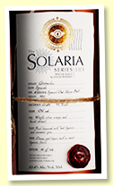 Glentauchers 2011/2018 (63.4%, Whisky Illuminati ‘Solaria Series’, cask #900364, sherry butt, 150 bottles) Glentauchers 2011/2018 (63.4%, Whisky Illuminati ‘Solaria Series’, cask #900364, sherry butt, 150 bottles)
