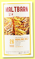 Highland Malt 26 yo 1993/2019 (48.3%, Maltbarn, bourbon, 141 bottles)