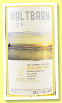 Highland Park 16 yo 2003/2019 (53.3%, Maltbarn, bourbon barrel, 198 bottles) Highland Park 16 yo 2003/2019 (53.3%, Maltbarn, bourbon barrel, 198 bottles)