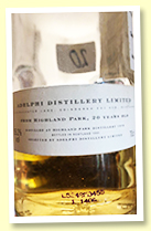 Highland Park 20 yo 1975/1995 (55.2%, Adelphi) Highland Park 20 yo 1975/1995 (55.2%, Adelphi)
