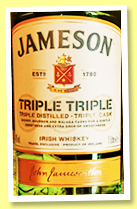 Jameson ‘Triple Triple’ (40%, OB, Irish blend, 2019)Jameson ‘Triple Triple’ (40%, OB, Irish blend, 2019)
