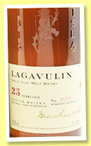 Lagavulin 25 yo 1977/2002 (57.2%, OB, 9000 bottles) 