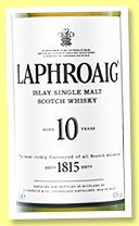 Laphroaig 10 yo (40%, OB, +/-2018)