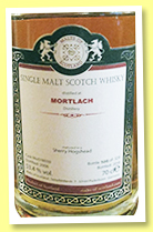 Mortlach 2006/2018 (53.4%, Malts of Scotland, sherry hogshead, cask #MoS 18030, 329 bottles) 