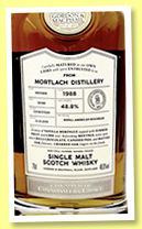 Mortlach 30 yo 1988/2018 (48.8%, Gordon & MacPhail, Connoisseurs Choice, refill American hogshead, cask #18/068, 129 bottles)