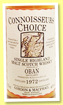Oban 17 yo 1972 (40%, Gordon & MacPhail, Connoisseurs Choice, +/-1989) 