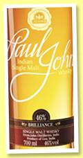 Paul John ‘Brilliance’ (46%, OB, India, 2018) 