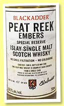 Peat Reek 8 yo ‘Embers’ (58%, Blackadder, sherry, cask #EMB7, 163 bottles, 2018) Peat Reek 8 yo ‘Embers’ (58%, Blackadder, sherry, cask #EMB7, 163 bottles, 2018)