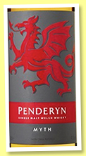 Penderyn 'Myth' (41%, OB, Wales, +/-2017)