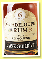 Reimonenq 6 yo 2012/2018 (54%, Cave Guildive, Guadeloupe, 268 bottles)