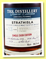 Strathisla 13 yo 2003/2017 (58.3%, OB, Single Cask Edition, 1st fill sherry butt, cask #62274, 654 bottles)