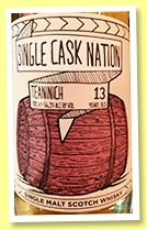Teaninich 13 yo 2005/2019 (56.2%, Single Cask Nation, 2nd fill bourbon hogshead, cask #487, 277 bottles) Teaninich 13 yo 2005/2019 (56.2%, Single Cask Nation, 2nd fill bourbon hogshead, cask #487, 277 bottles)